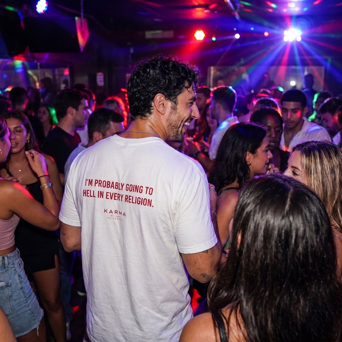 Polera Oversized KARMA – I´M GOING TO HELL