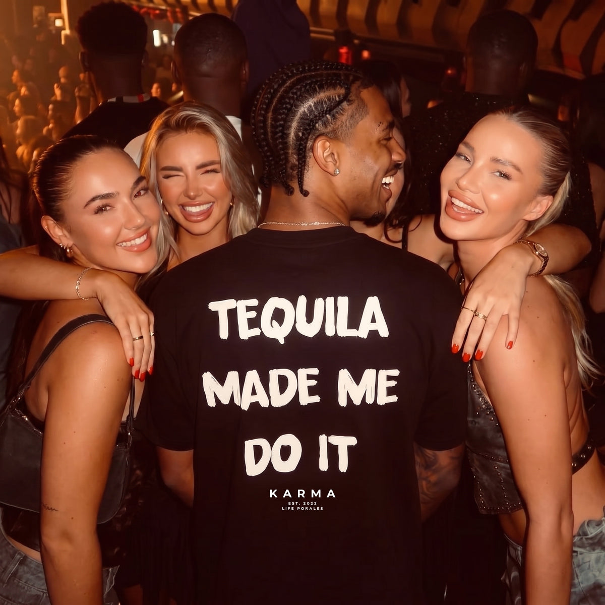 Polera Oversized KARMA – TEQUILA MADE ME