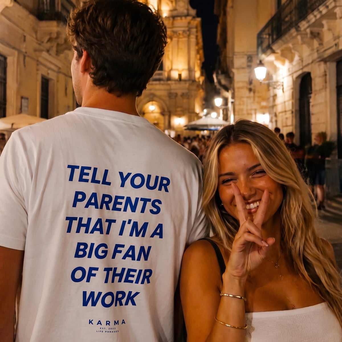 Polera Oversized KARMA – TELL YOUR PARENTS