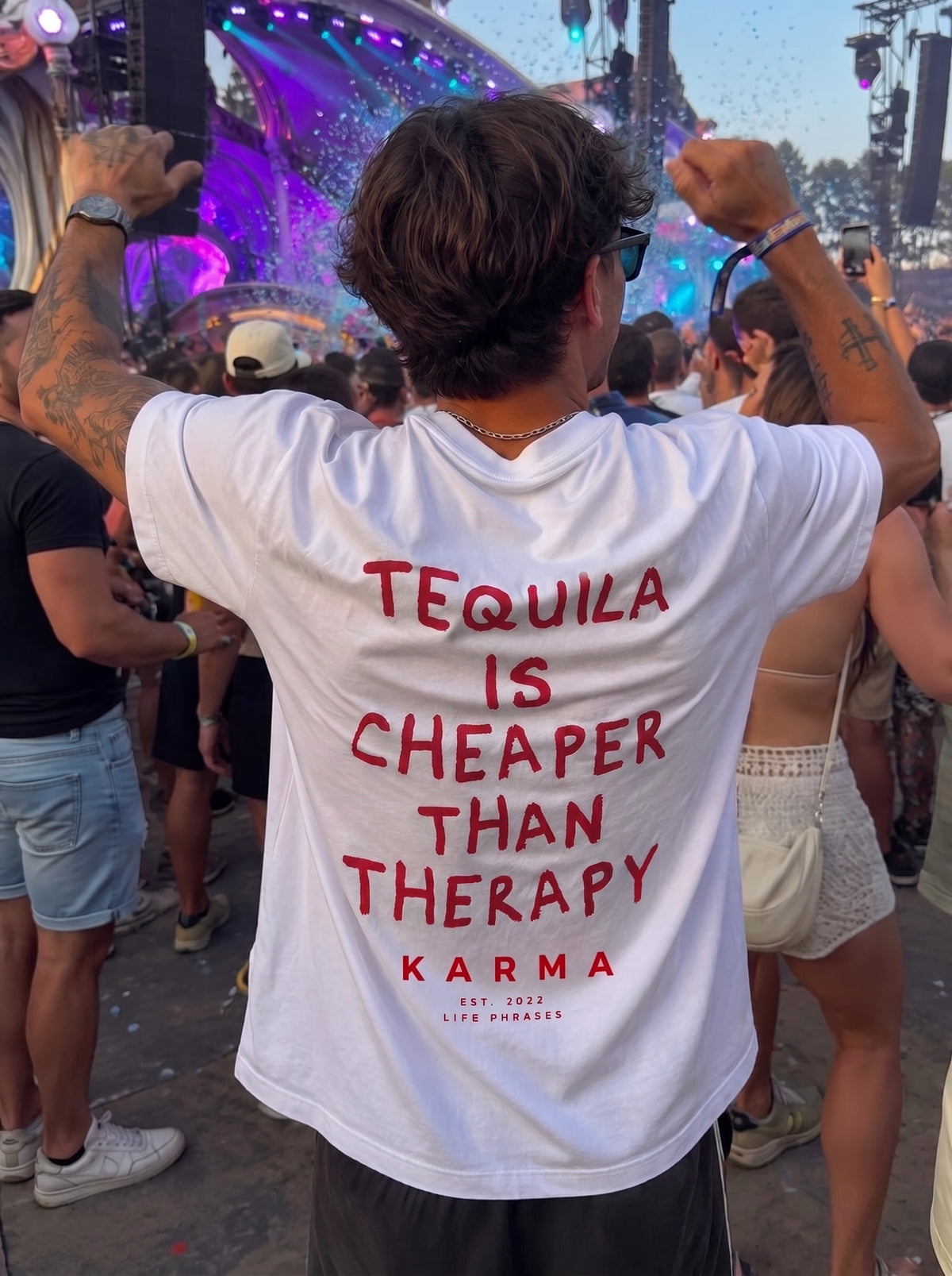 Polera Oversized KARMA – TEQUILA IS BETTER