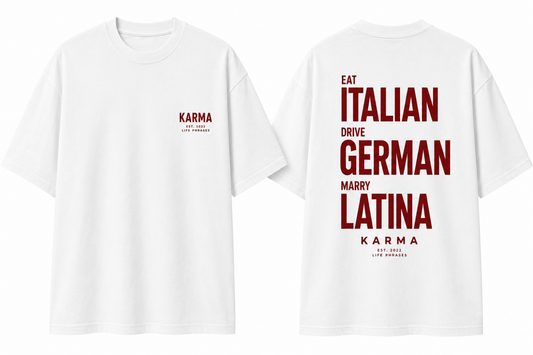 Polera Oversized KARMA – Perfect Combo