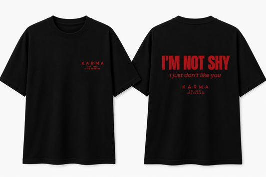 Polera Oversized KARMA – I´M NOT SHY
