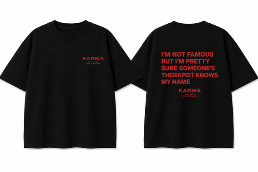 Polera Oversized KARMA – I´M NOT FAMOUS