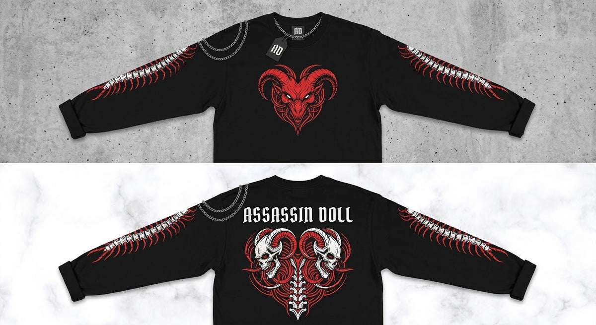 Polera MARGA LARGA ASSASIN DOLL