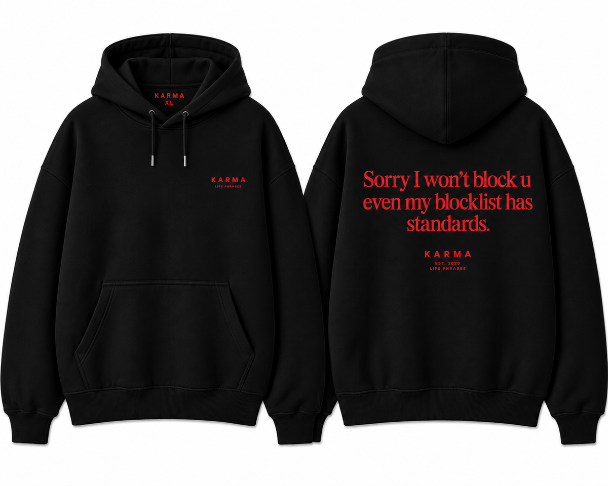 Polerón KARMA – SORRY I WON´T