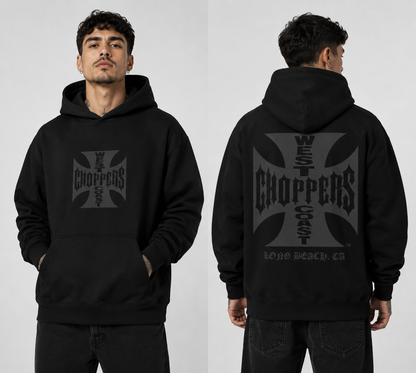 Polerón WEST CHOPPERS GREY LOGO