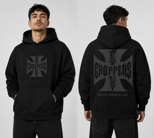 Polerón WEST CHOPPERS GREY LOGO
