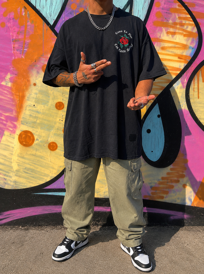 Polera Oversized COMO LA FLOR