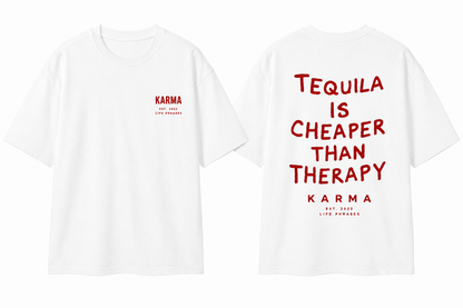 Polera Oversized KARMA – TEQUILA IS BETTER