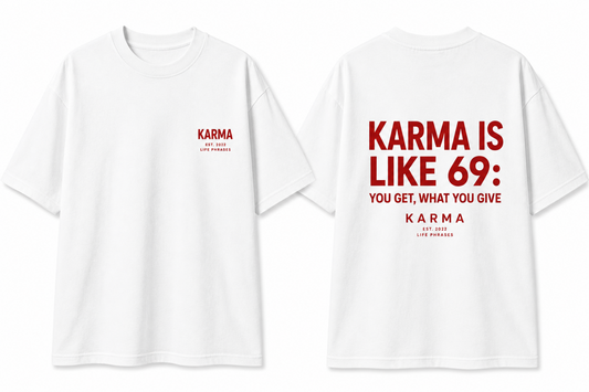 Polera Oversized KARMA – 69 KARMA