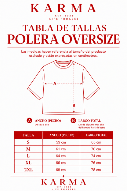Polera Oversized KARMA – TELL YOUR PARENTS