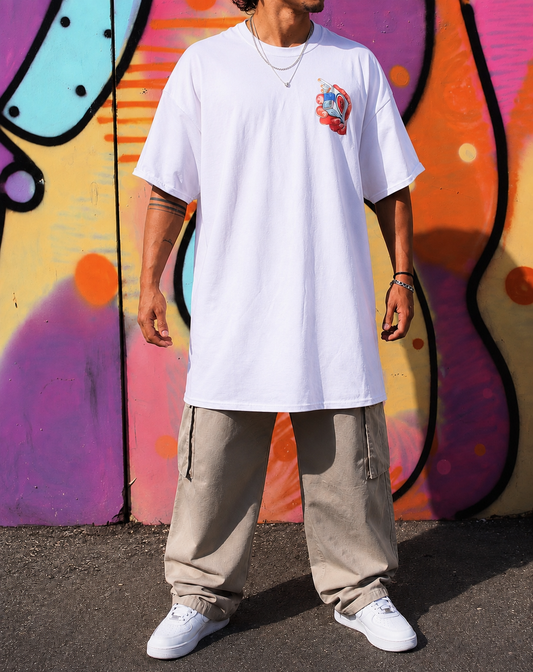 Polera Oversized GET LUCKY