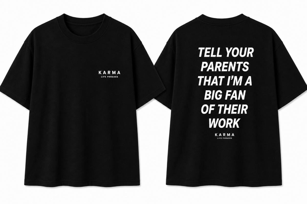 Polera Oversized KARMA – TELL YOUR PARENTS