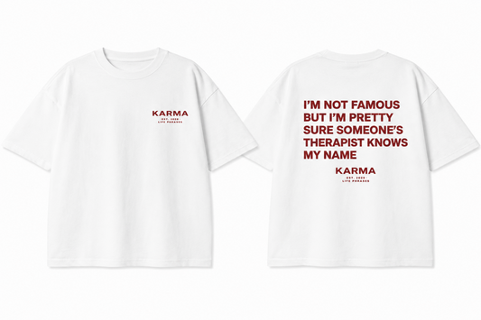 Polera Oversized KARMA – I´M NOT FAMOUS