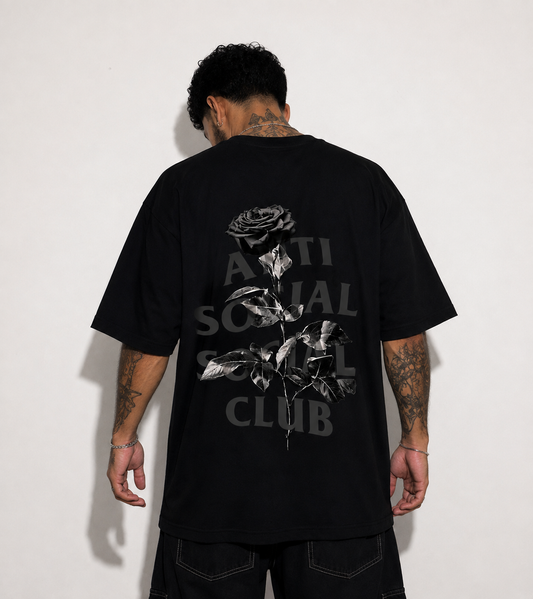 Polera Oversized ASSC Dark Rose