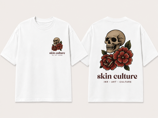 Polera Skin Culture™ Skull Roses