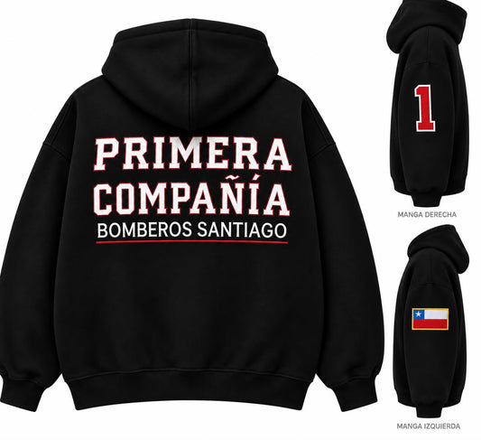 Polerón Oversize BOMBERO