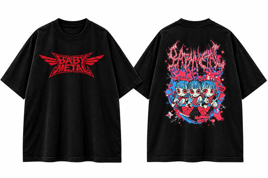 Polera Oversized Baby Metal